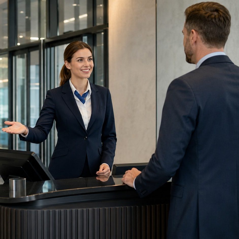 Empfangsdienst durch EHRL Empfangsdienst durch EHRL